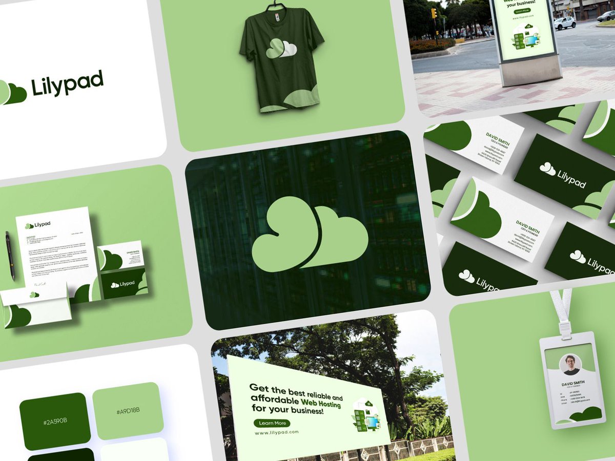 firojdesigner's tweet photo. Branding Design for Lilypad
A nature-inspired cloud hosting identity combining a lilypad with a cloud symbol, designed for web hosting services, SaaS platforms, and technology brands.
#LogoDesign #BrandIdentity #CloudTech #hosting #data #tech #founder https://t.co/Rr5aVBW03x