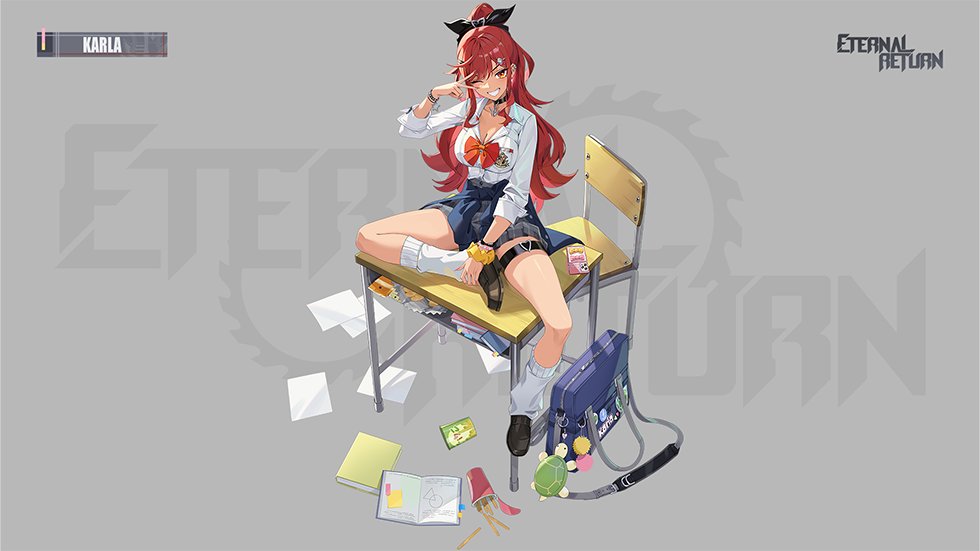 EternalReturnJP's tweet photo. 📢【シーズン13】実装予定スキン

【シーズン13】の実装予定スキン、「制服 カーラ」と「暗行御史 ヨハン」を公開します！

※ スキンの名前は後日変更されることがあります。
※ 画像は開発中のものであるため、実際のアップデートと異なる場合があります。
※ 開発状況によって発売予定は変更される可能性があります。

#エタリタ #エターナルリターン #新スキン