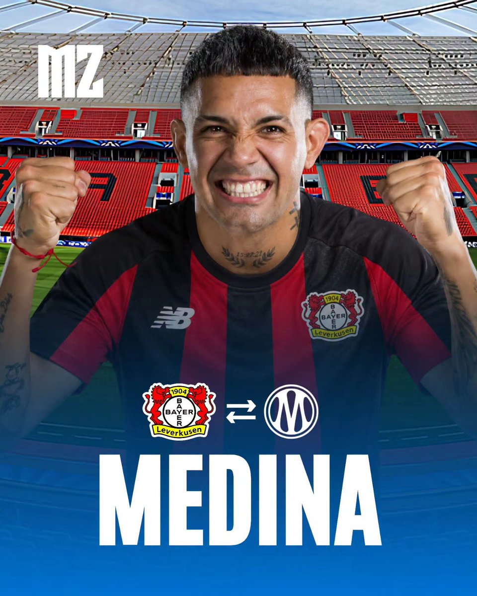 MassiliaZone's tweet photo. 🚨 De nouvelles discussions sont prévues ce mardi entre l'OM et le Bayer Leverkusen pour Medina.

Le profil de l'Argentin figure en bonne position dans la short-list du club allemand.

[🎖@Santi_J_FM] https://t.co/BiLQgdUOUa
