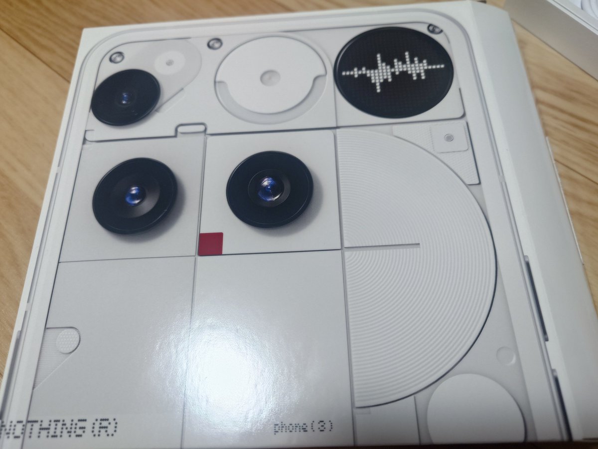 Haruhiko_fons's tweet photo. New Gear…Nothing Phone… https://t.co/lMAr9xp7A0