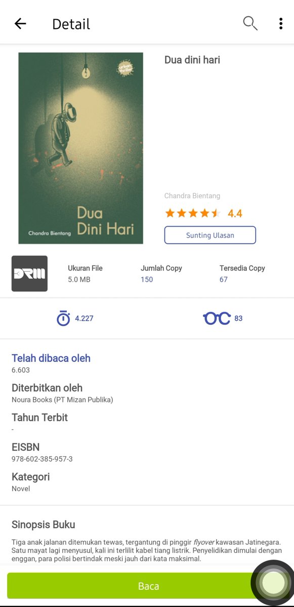 scrptomancer's tweet photo. @cozy_book 📬°•~♡
gabisa screenshot halaman, jd gini aja yaa :)

seharii selesai baca buku inii, kayaknya kalau buku digital emang lbh cepet ya bacaku :3, tp panass di mata huhu, bsk mau ganti buku fisik duluu https://t.co/HHVTbUB5by