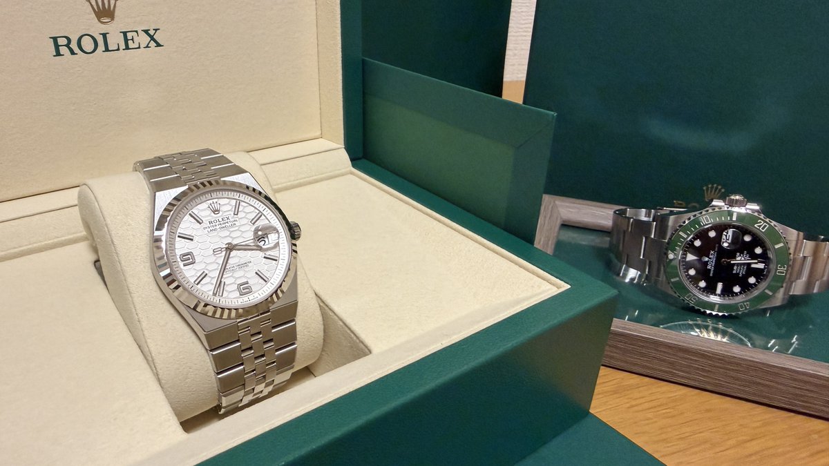 tochiwatch's tweet photo. 当分浸ってしまいます。
#腕時計のある生活 #Rolex https://t.co/8mHZbsbP2z