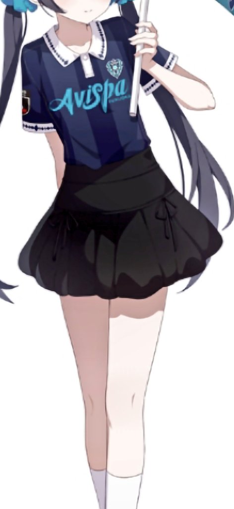 chronoya96's tweet photo. Jリーグコラボのキサキ、紐パン透けてるのかと思って本気で焦った。 https://t.co/WefPtqe20c