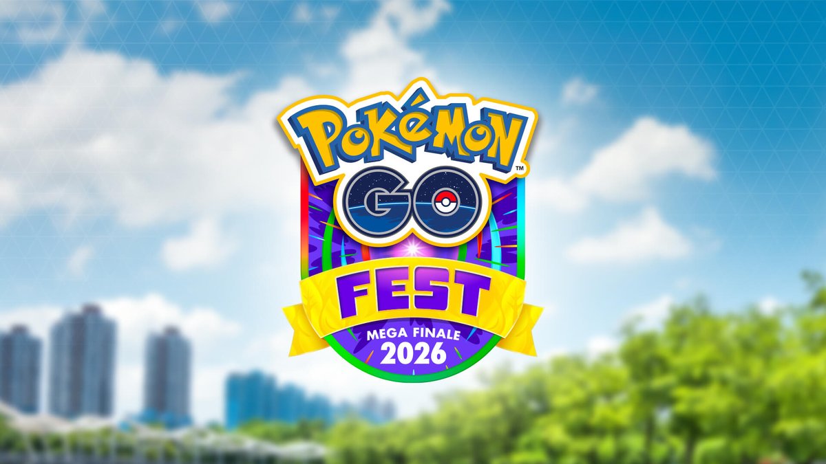 pokemapi's tweet photo. 「Pokémon GO Fest 2026：メガフィナーレ」の開催が発表されています。

📅日程：2026/9/5(土)・9/6(日)
✅グローバルイベント
💡詳細は「近日公開予定」とされています。

▼https://t.co/5xv6xQmmA2

#ポケモンGO https://t.co/VZgKBAdlqZ