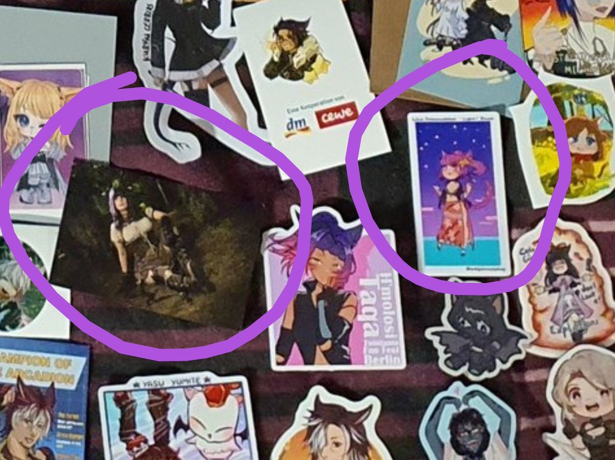 Wasabi_Erbse's tweet photo. @Chiri_cos Found mine, thank you for trading with me 💖 https://t.co/m1LGGmi44P