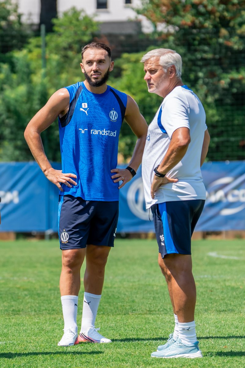 OM_Officiel's tweet photo. Amine Gouiri est de retour 💪🇩🇿 

#TrainingSession by @randstad_france https://t.co/Z1TIuXSRQ9