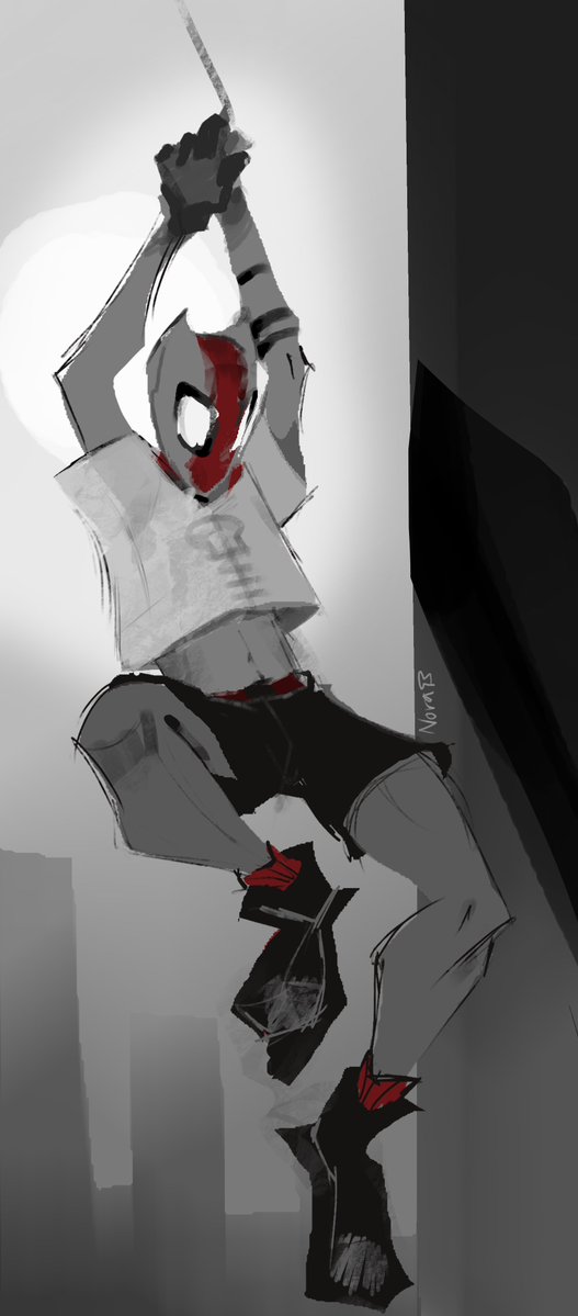 ToastSlug's tweet photo. Spiderclancy!  Inspiration came from @tek_dek_ 's amazing art

#cliqueart #spiderclancy https://t.co/VCzLbbdZ2v