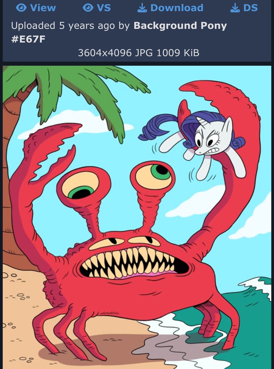 I also found a whole subgenre of art featuring Rarity fighting a
