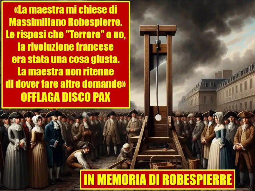 Kobalto's tweet photo. oggi ne ricorre la morte, 28 luglio 1794. https://t.co/4lZgQkP1Lp