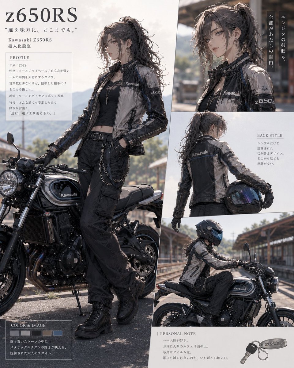 siturh's tweet photo. ちゃっぴーが
バイクを擬人化してくれるやつやってみた🏍️
どえらいイケメンと美女できた
こんなのになってみたい人生だった
なむなむ https://t.co/FMgpanR1uW