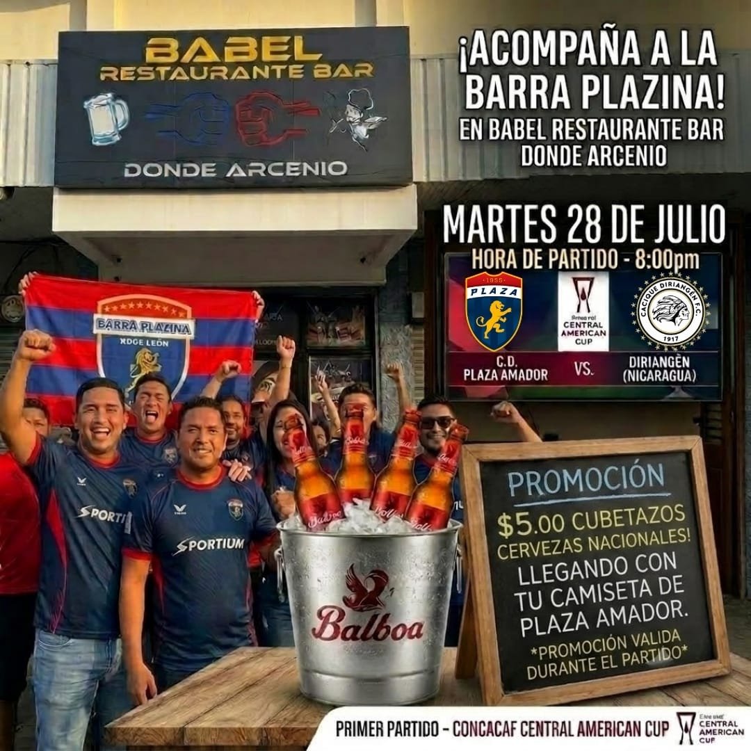 Barra_plazina's tweet photo. 🎵Rugeeeee leon rugeeee que tu barra esta contigoooo de los barrios los mejores, cuna y casta de campeones, tu barra esta contigoooo🎵  VAMOS CON TODO @cdplazaamador 🦁💪💙❤️⚽️🇵🇦 https://t.co/B7gr9HZ6R3