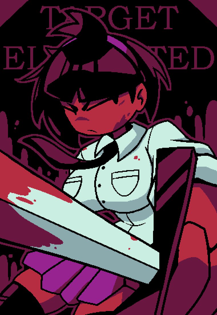 QuariumArts's tweet photo. TARGET ELIMINATED

Artfight #11 for @JakTRoose https://t.co/3AyDEh0Ukq