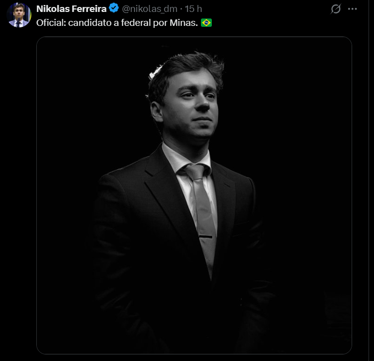 o_crivo's tweet photo. Faço questão de entrar em contato com todos os meus amigos mineiros para que eles não repitam o erro de votar em Nikolas (narcisista, cínico, ambicioso, deslumbrado e traidor). 

A direita bolsonarista mineira precisa fortalecer @BrunoEnglerDM , @caporezzodm e @cabojunioamaral. https://t.co/As7YaR3KyQ