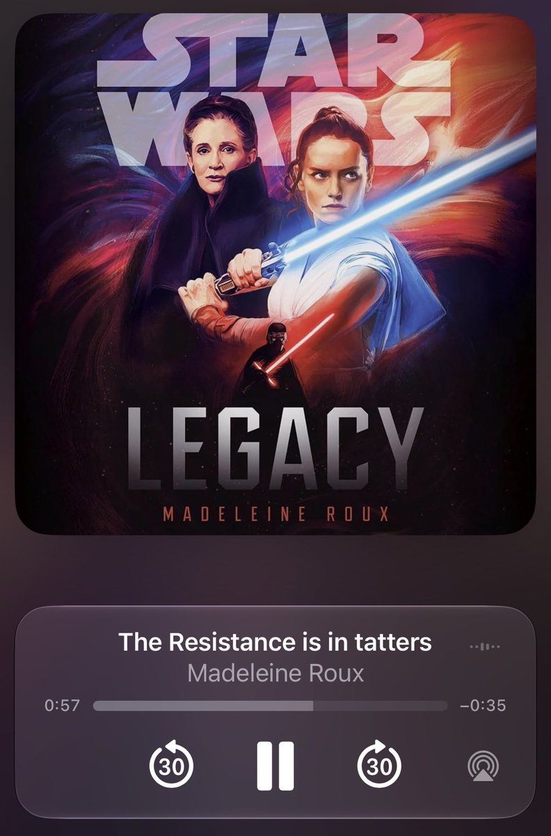 jtimsuggs's tweet photo. NEW STAR WARS BOOK DAY! Seriously can’t describe how amazing it feels to finally have a new Rey-centric story set in-between Episodes VIII and IX.

So excited to start listening to this one, might just be one of my most anticipated Star Wars books ever ❤️ https://t.co/BuyuqhbKGv