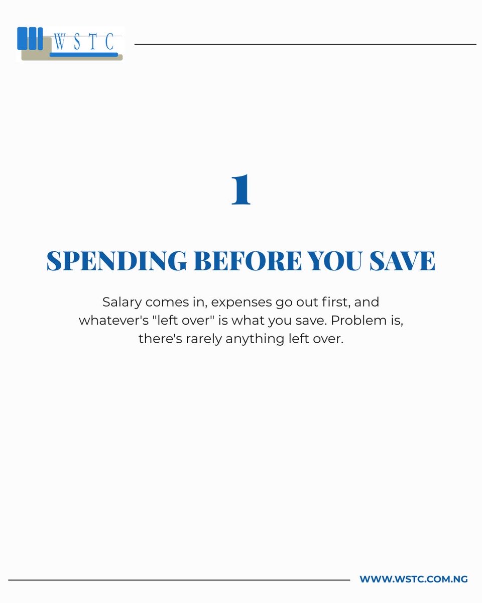 WstcGroup's tweet photo. It's not just "the economy." Sometimes it's the small habits nobody talks about. 👀

Swipe through and be honest with yourself. Which ones are you guilty of?

We break down real wealth-building strategies here every week. Hit FOLLOW if you aren't already, so you don't miss the next one. 🔔

🔗 https://t.co/JHoHq99UDI

#MoneyTips #PersonalFinance #WealthBuilding #FinancialFreedom #MoneyMindset #NairaLife #NigerianFinance #NaijaMoney #MoneyHabits #BrokeNoMore #FinancialLiteracy #SmartMoneyMoves #9jaFinance #WealthMindset #InvestInYourself