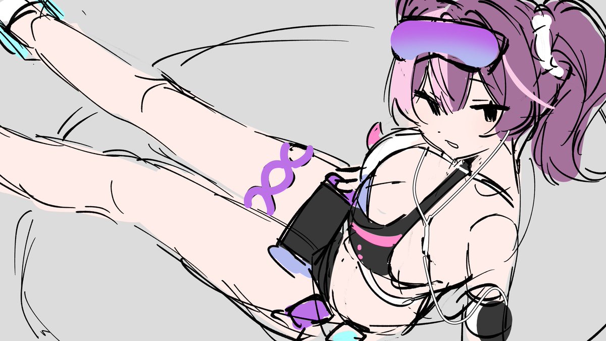 Taenyaki's tweet photo. summer niah wip https://t.co/IWeKAzT1I4