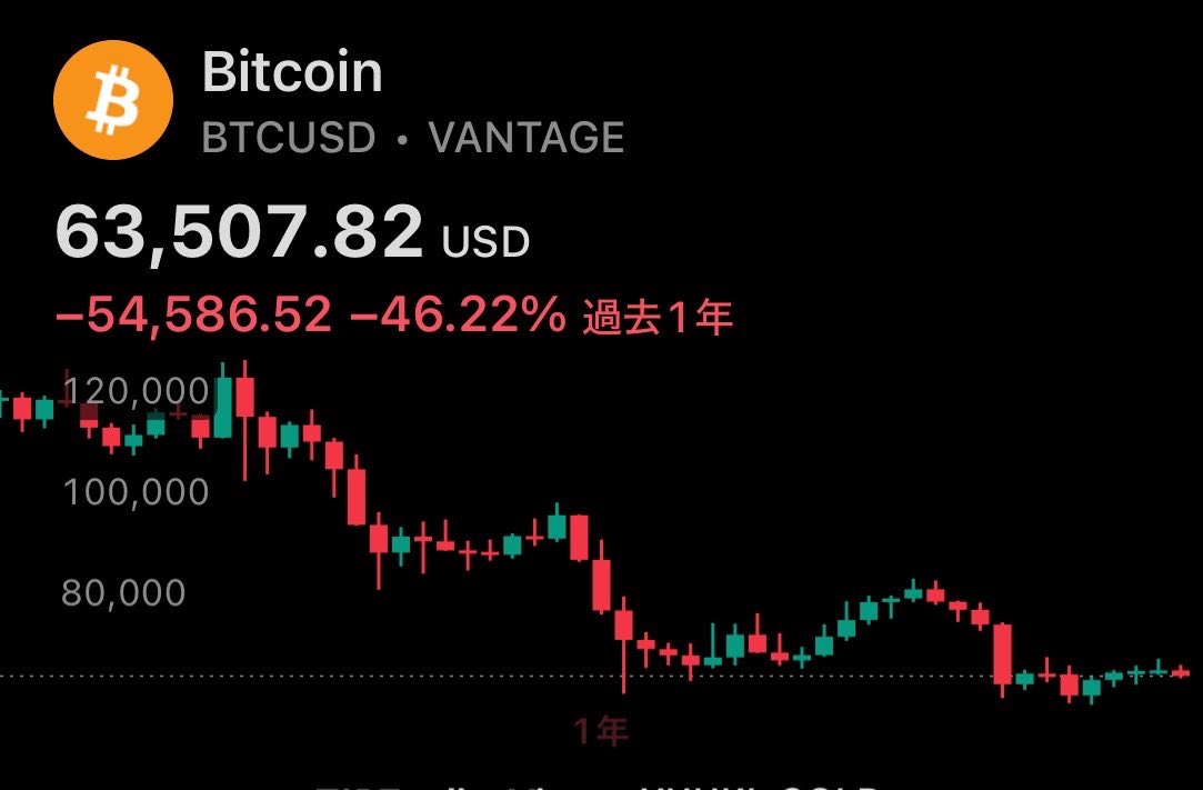 japanbtcusd's tweet photo. 【速報】

 #BTCUSD 

ビットコイン 6万3500ドル📈 https://t.co/HldXpggJgH