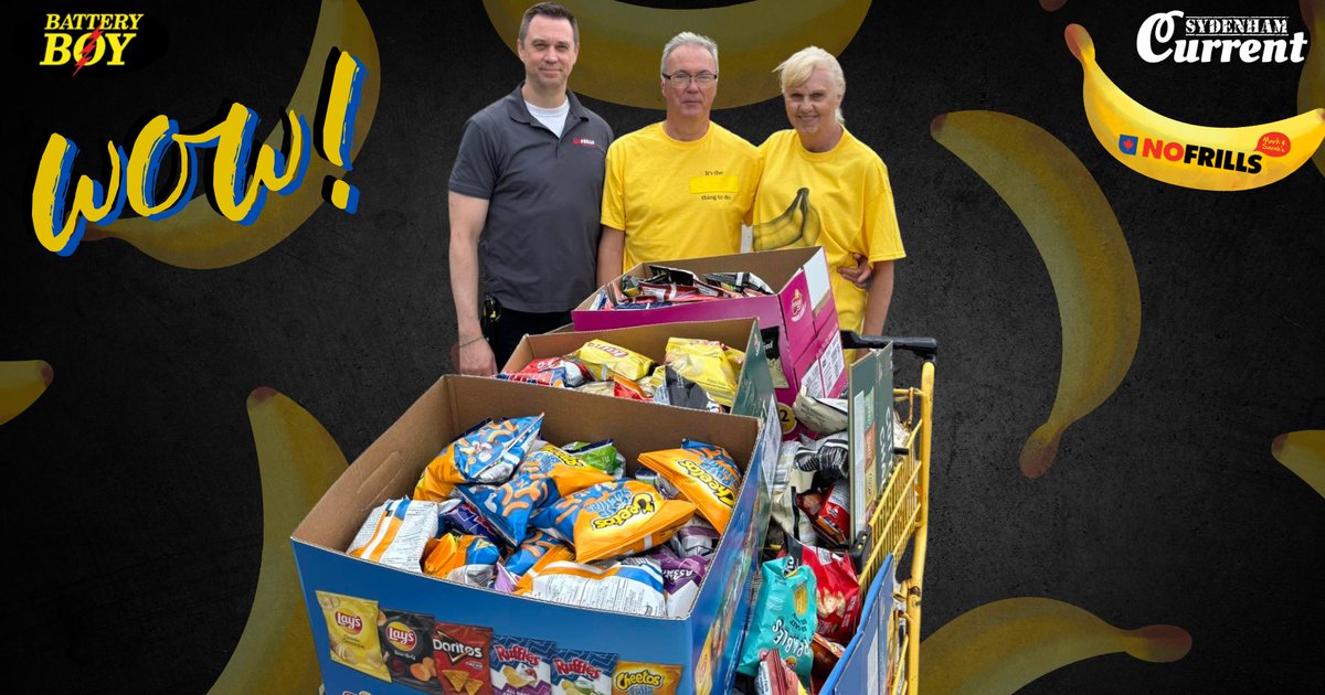 SydenhamCurrent's tweet photo. WOW! Win a $100 Gift Card to Mark and Sarah’s No Frills in Wallaceburg!  Learn how to win, here:

https://t.co/i61N3qg9nc https://t.co/HVi41azeiS