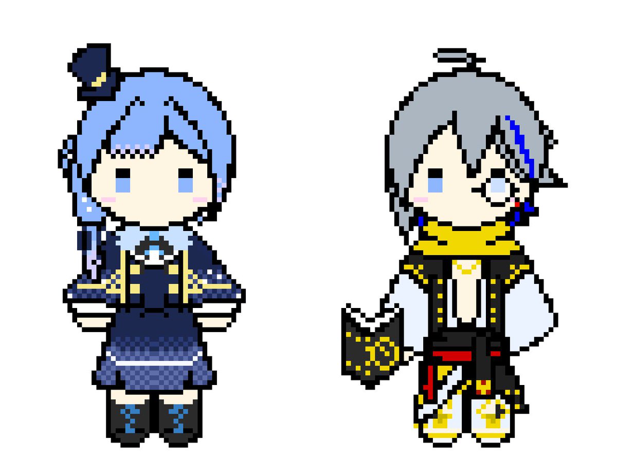 srr_sinobi's tweet photo. #5期生
#6期生
#7期生
#8期生
これにてCandleメンバー全員のドット絵が完成しました👏
一人は寂しいので2人まとめちゃいました https://t.co/J4su0htBcF
