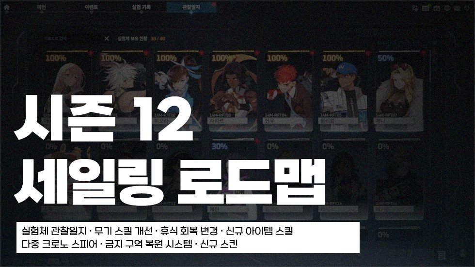 EternalReturnKR's tweet photo. [시즌 12] 정규 시즌 : 세일링 로드맵

안녕하세요. 루미아 섬의 생존자 여러분!
정규 시즌 12 : 세일링 업데이트 로드맵이 공개되었습니다.

지금 바로! [정규 시즌 12 : 세일링] 로드맵을 확인하세요!

▶ 정규 시즌 12 : 세일링 로드맵
https://t.co/KkHwSPhoz0 https://t.co/XEJMrDToGu