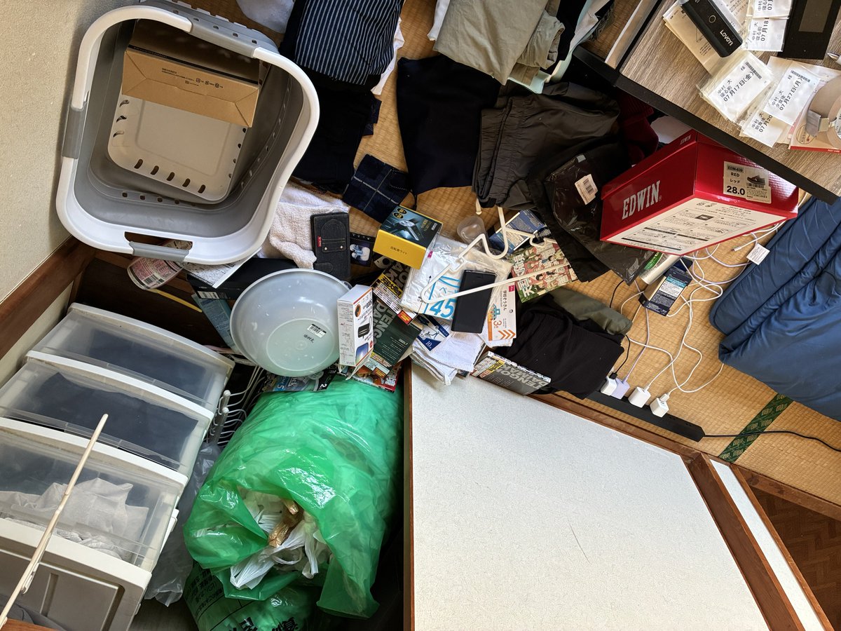 NAKAMURADAI0968's tweet photo. @quuprincess_sub 本震が来た時はグループホームの部屋に居たから結構揺れたけど部屋の物がだいぶ散乱しただけで大きな怪我はありませんでした👍。

あとさっきdiscord開いたら何故かタイムアウト食らっていました😭😭😭。 https://t.co/PI2a8QBW7a