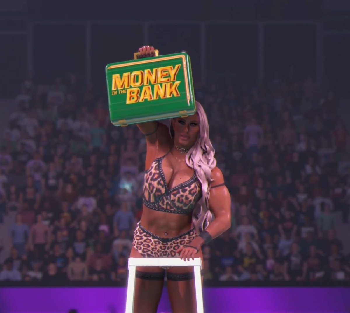 TheAmazon_Nana's tweet photo. Like I said, nobody deserved this briefcase more than I did.

And who knows... maybe this briefcase will turn into a beautiful championship around my waist sooner than you think.
Guys, stay ready. Big Mommy Cat will be waiting for the perfect moment. 😉
@CCWBattledome https://t.co/5pzWA0aGaH