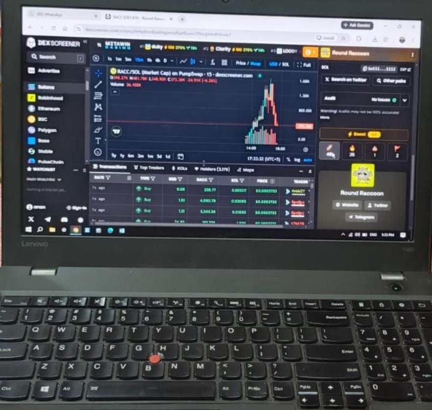 Arsal_09's tweet photo. Most coins chase hype.
$RACC is building culture.
My bicep VS RACCπ₯
Art. Community. Utility.
Thatβs what Iβm here for.
DexScreener reaction: Bullish π
#RACC #Web3 #Crypto #sol
@RACC_ONSOL https://t.co/Kb4BWAW3S1