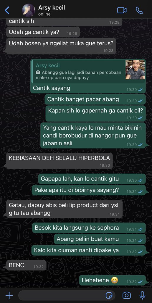 dosypouts's tweet photo. after, kalo ga dipuji cantik ngambek https://t.co/XOyxLiXKok