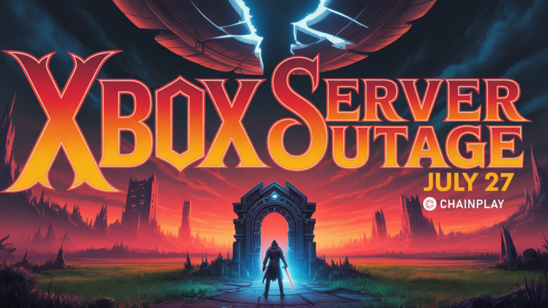 Chainplaygg's tweet photo. 🚨🎮 Xbox Players Left Locked Out! 🎮🚨
Thousands couldn't sign in or launch games during the latest Xbox outage. Find out what happened. Read more in the comments! 👇
#Xbox #GamingNews #ServerOutage #Microsoft #Chainplay https://t.co/GCiS4qvTLS