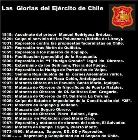 FelipeVidalG's tweet photo. @CristianVialM ojo cuando el que quiere elimonar el INDH es un exmilitar, precisamente la razon por la que nace el INDH, proteger del abuso de militares, para que recupere la memoria o quizas estas materias no las vieron en la escuela https://t.co/nZI8r7IQ5b