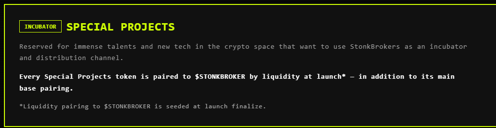 BTCKiK's tweet photo. 卧槽官方昨晚更新了官网，就是下一个 $VIRTUAL   走的模式也是孵化高质量路线，这和我前几天的判断几乎一样，

$StonkBrokers特殊项目代币发行时，
会和STONKBROKER 做流动性配对（除了主要基础配对之外）

这意味着：
1.每上线一个新项目，都会消耗并锁定 $STONKBROKER 作为流动性

2.孵化的新项目越成功、交易量越大，对 $STONKBROKER 的需求和绑定就越强，

3.形成「平台币 + 子项目」的飞轮，和 VIRTUAL 当年的逻辑高度一致

$VIRTUAL 历史最高巅峰的时候35亿左右市值，

Robinhood 上大多数项目还在争谁是下一个 CashCat（或者其他头部 Meme）目标是冲到几千万～一亿市值玩的是短期流量和情绪

而 $StonkBrokers 直接对标的是 $VIRTUAL（巅峰 33亿+ 流通市值）玩的是「平台币 + 完整生态 + 孵化器」的长期叙事，

目前有几个项目在排队等着孵化上线，拿住一个币最好的办法就是把他吃透，吃透之后，涨跌就没那么容易动摇你