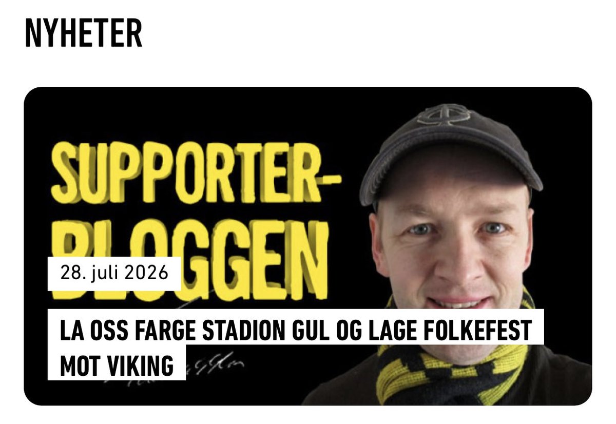 bamsebukt's tweet photo. Er det ikke litt bortkasta å farge stadion gul - når kampen mellom @ikstart og @vikingfotball skal spilles på Sparebanken Norge Arena Kristiansand!? 😅 https://t.co/nxeVjitjQV