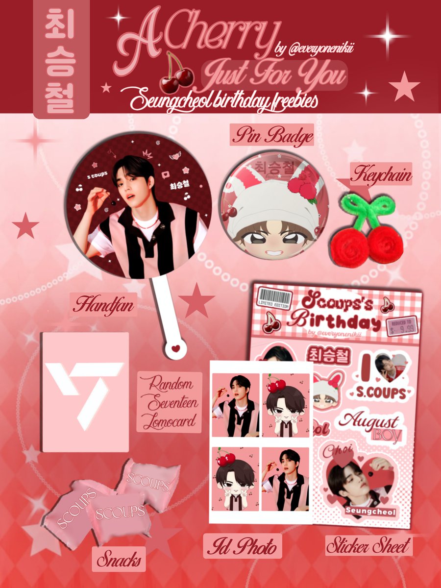 everyonenikii's tweet photo. 𝙎𝙘𝙤𝙪𝙥𝙨 𝘽𝙞𝙧𝙩𝙝𝙙𝙖𝙮 𝙁𝙧𝙚𝙚𝙗𝙞𝙚𝙨 🍒
by @everyonenikii

~ Check the T&amp;C
Open for Freebies Trade (selective)

Link will be shared 08.08 (19.00) https://t.co/BAkeJ6GWoV