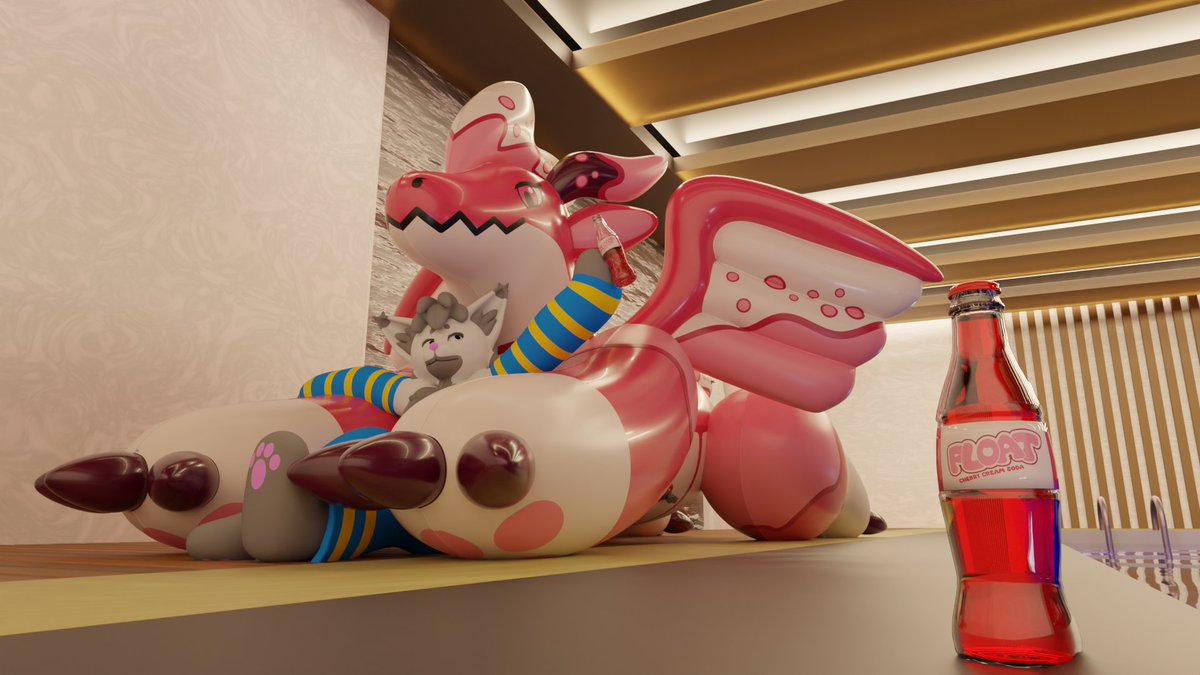 0Rokel's tweet photo. Nothing beats a good cherry soda after a pool day :) #inflatable #pooltoy https://t.co/6k694Ayblg
