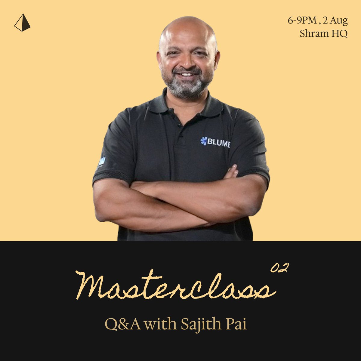 Ozacle23's tweet photo. Q&A with @sajithpai on 2nd aug!

inviting ambitious early stage founders to our villa - to ask their most burning questions on markets, their wedge, and what it takes to build from here, to someone who has written about it most deeply.

this one's happening in our living room, so we can only host ~25 people.

request a spot here: https://t.co/OOV3wCr6TJ

if you are unable to make it - i'll share my learnings here after :)