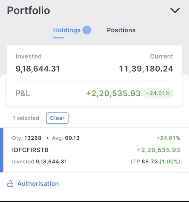 PkChauh79111167's tweet photo. Should I book or hold?

#stockmarket #stockportfolio https://t.co/pKGgzqIIlz