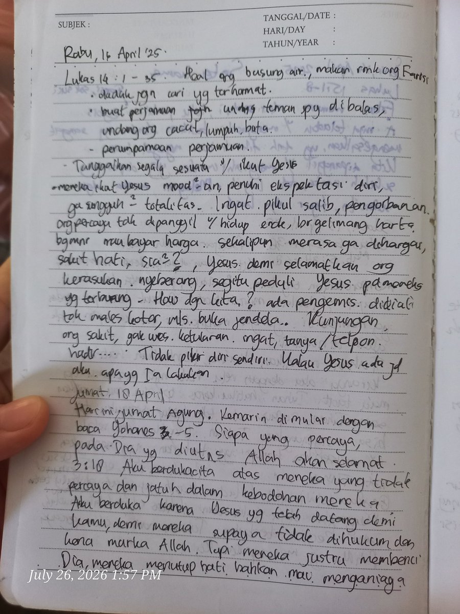 siscadj116's tweet photo. Secuil cerita semester 2.. Di bulan 2025 https://t.co/vLTQexDt4m
