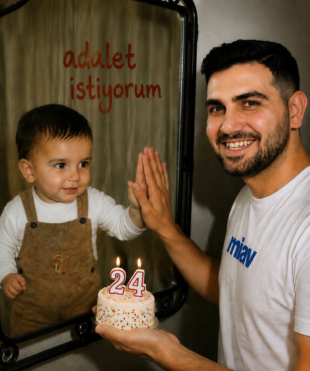 ZeRaSeker's tweet photo. Sen geldin evimizin sesi, neşesi, kokusu, telaşı değişti.
Sen gittin evimizin rengi, tadı tuzu gitti..

Cennetteki doğum günün kutlu olsun Can’ımız

SametŞeker İçinAdalet
#SametŞekerİçinAdalet https://t.co/QrQuw0LFqa