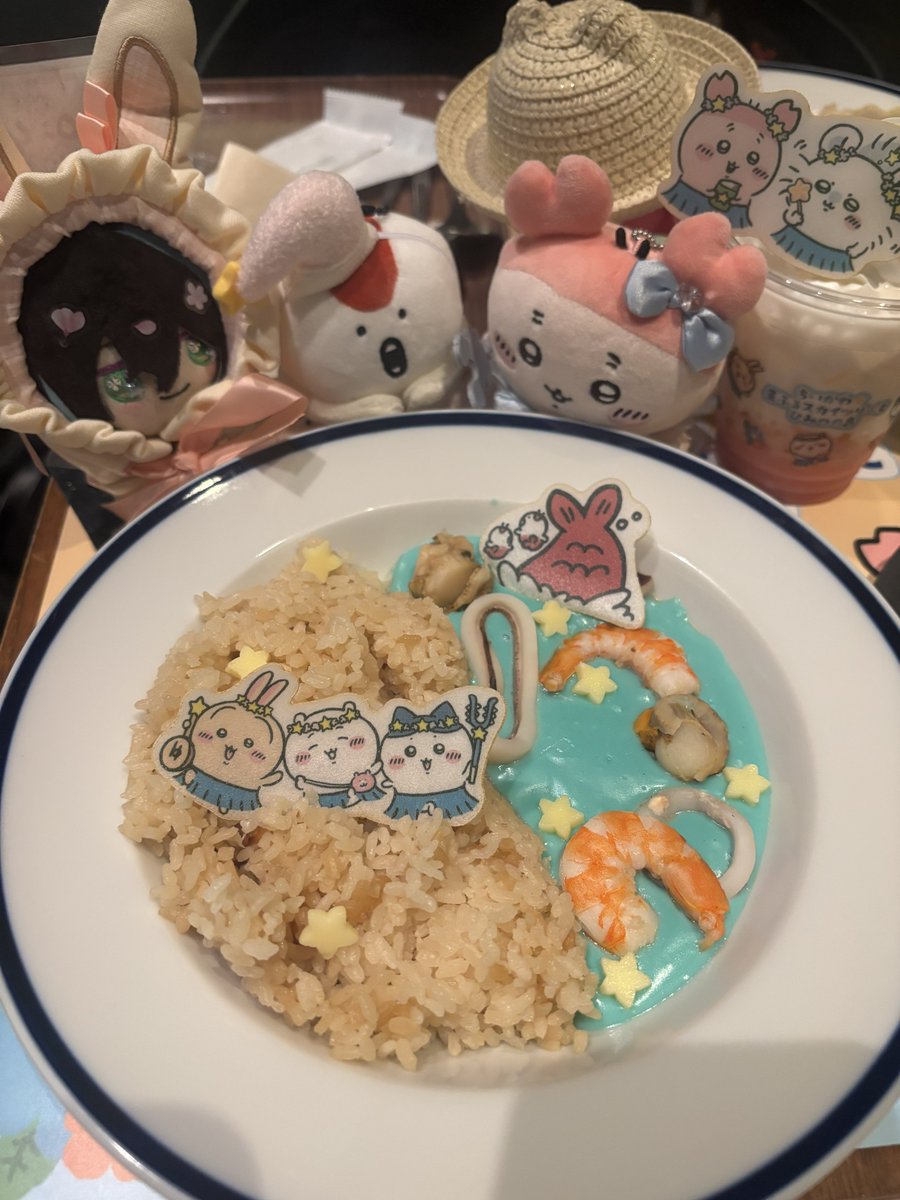 nmt_db's tweet photo. このシーフードカレー、あまりにも美味しくて絶賛してた( * ॑˘ ॑*  )⁾⁾ 

#ちい活 https://t.co/tJpKSBJZ9c