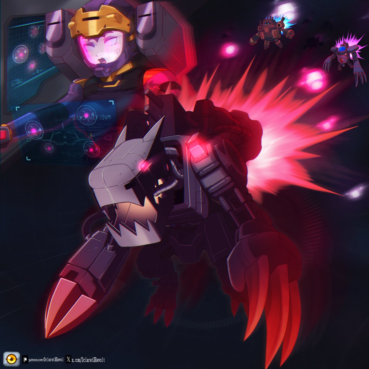 DclaretXRevolt's tweet photo. ✨Lilith awakened Newtype powers⚙️
#digimon #デジモン https://t.co/9XEjGkzG4R