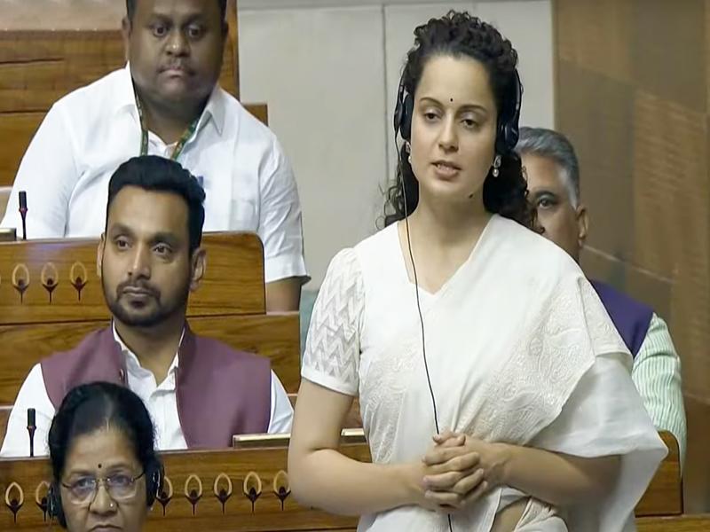 suyashpachauri's tweet photo. Kangana Ranaut calls Gen Z 'Generation Gutter' amid NEET protest controversy

Actor and BJP MP Kangana Ranaut has sparked fresh controversy after referring to sections of Generation Z as "Generation Gutter" in a series of Instagram posts following the recent NEET protest. 

She criticized the language used in protest videos, describing it as "jarring" and "crass," while questioning the upbringing of some participants.

Ranaut also took aim at what she described as "so-called westernised Indian women," arguing that independence should be accompanied by responsibility and accountability. 

Her remarks quickly triggered strong reactions on social media, with critics accusing her of making sweeping generalizations about an entire generation and dismissing the concerns of young protesters.

The comments come in the wake of the NEET-related student protests, which concluded after several key demands including the resignation of then Union Education Minister Dharmendra Pradhan were accepted. Ranaut's statements have further fueled the ongoing debate surrounding youth activism, political discourse, and the tone of public conversations on social media.

#KanganaRanaut #GenZ #GenerationGutter #NEET #NEETProtest #Politics #Youth #StudentProtest #India #SocialMedia #Bollywood #EntertainmentNews #BreakingNews #Trending #SuyashPachauri #SuyashPachauriWrites