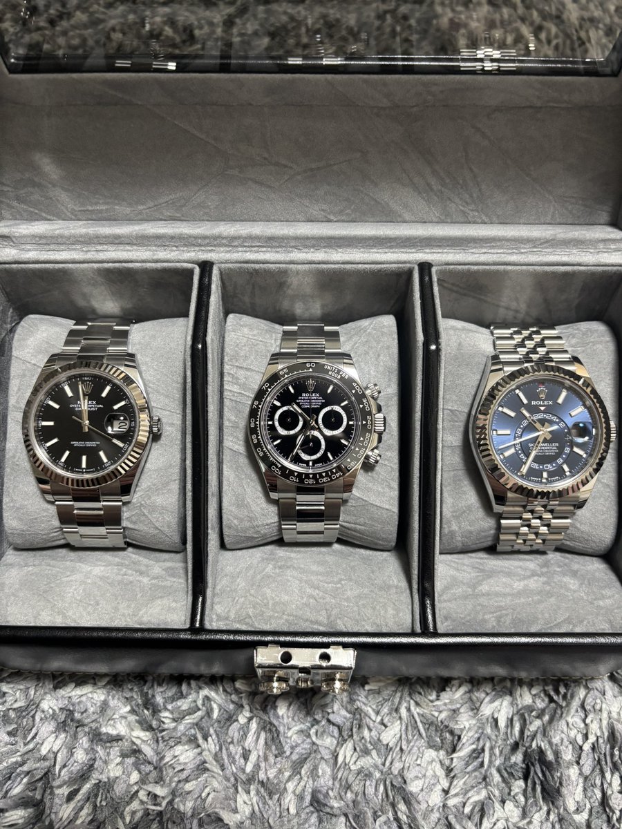 runner_ROLEX's tweet photo. ワイの一軍⌚️
今年はまだ入れ替えてません😭
DJ41のこの組み合わせ本当に好きです
共感してくれる人いませか🤔 https://t.co/ftPxBAQix7