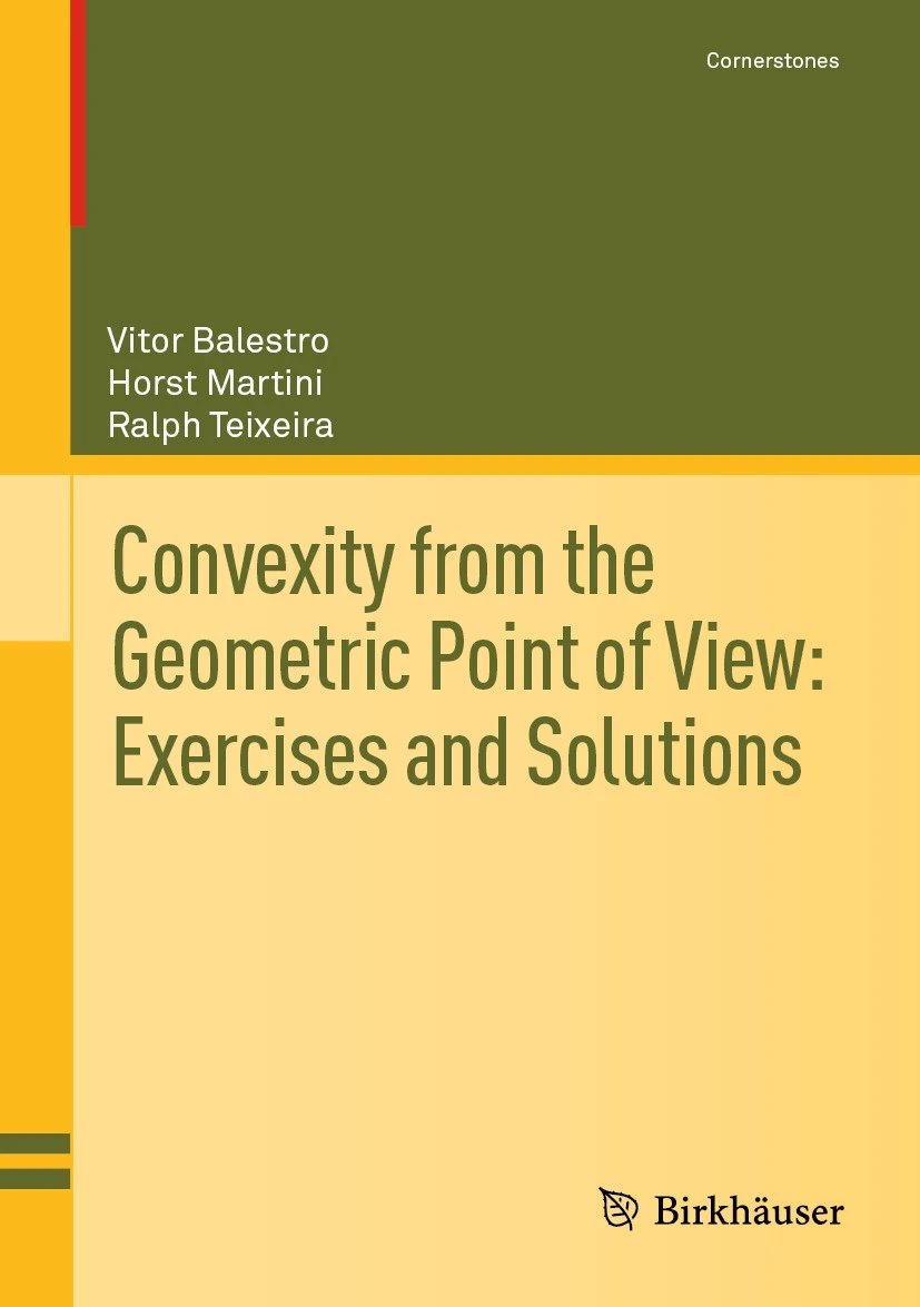 FrnkNlsn's tweet photo. "Convexity from the Geometric Point of View: Exercises and Solutions"

https://t.co/nxV5TAqJ03 https://t.co/8RFEoCZsk7