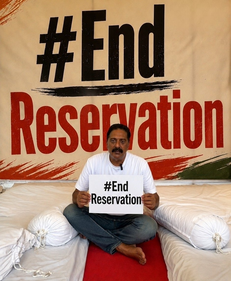 RHA_MovementTN's tweet photo. @prakashraaj Not surprised .. Has this nation really progressed if we still cling to reservation instead of giving equal space to actual merit and talent? 

Can you ask like this Mr PrakashRaj garu #justasking https://t.co/2T14K2dMIC