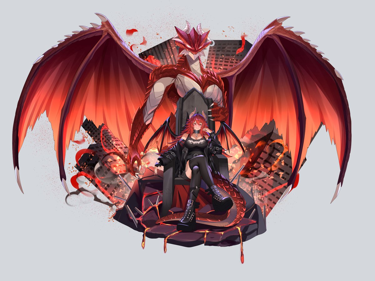 rico_studio's tweet photo. The Queen of pure chaos and destruction
#zentreart https://t.co/SmXxo4HLYk