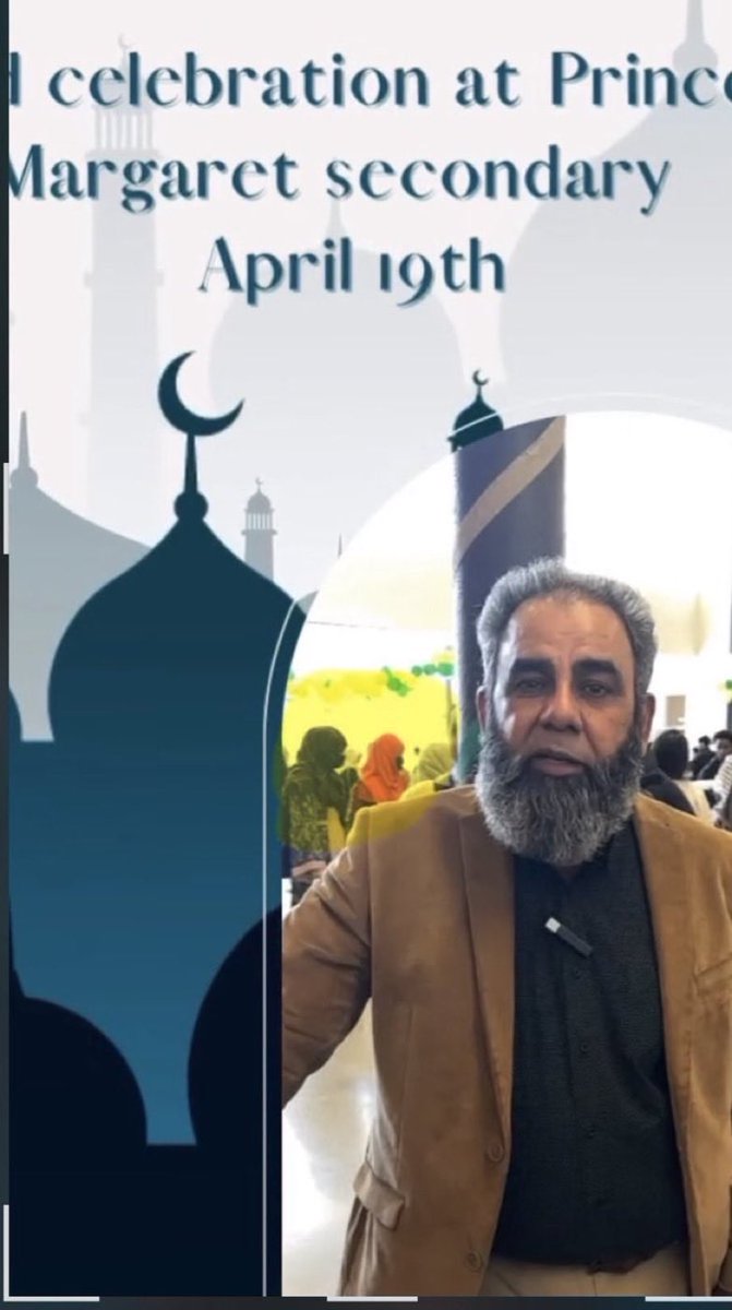 JimMcMurtry01's tweet photo. • Principal in keffiyeh
• Girls in veils
• Muslim clubs 
• Half-day of school Friday for Jummah prayer at local mosque 
• Quiet room for 5 daily prayers 
BC School Act says “no religious dogma or creed is to be taught” but @Surrey_Schools is under the spell of woke cultists. https://t.co/TzArhcsPoq