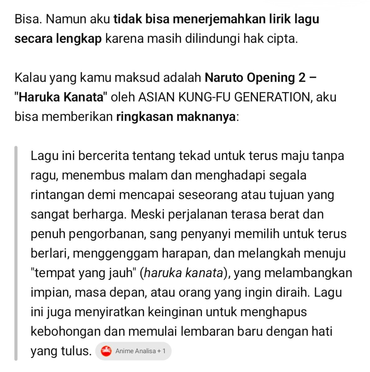 n0xiousx's tweet photo. Satu lagu menggambarkan hubungan antara kalian berdua.

Dew: Naruto Op2

a-anuu.. maksudnya gimana ya dew??? 
DEWTEE FANSIGN 2026 

#งานมหกรรมนิยายนานาชาติ2026xDewTee
#MrKillSeriesEP4 #dewtee https://t.co/Hqrb7unrAd