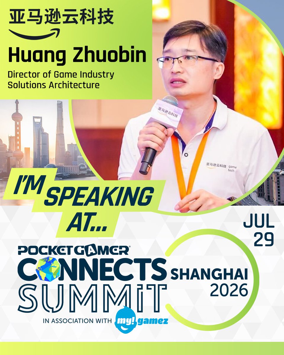 PGConnects's tweet photo. AI features are creeping into every part of game development, live ops, NPC behavior, matchmaking, player support.

Zhuobin (James) Huang form @awscloud is speaking on exactly that.

"AI Powering the Global Engine for Game Studios"

🕚 Jul 29, 10:20-10:40, Global Trends track. https://t.co/brA1ssgRFJ