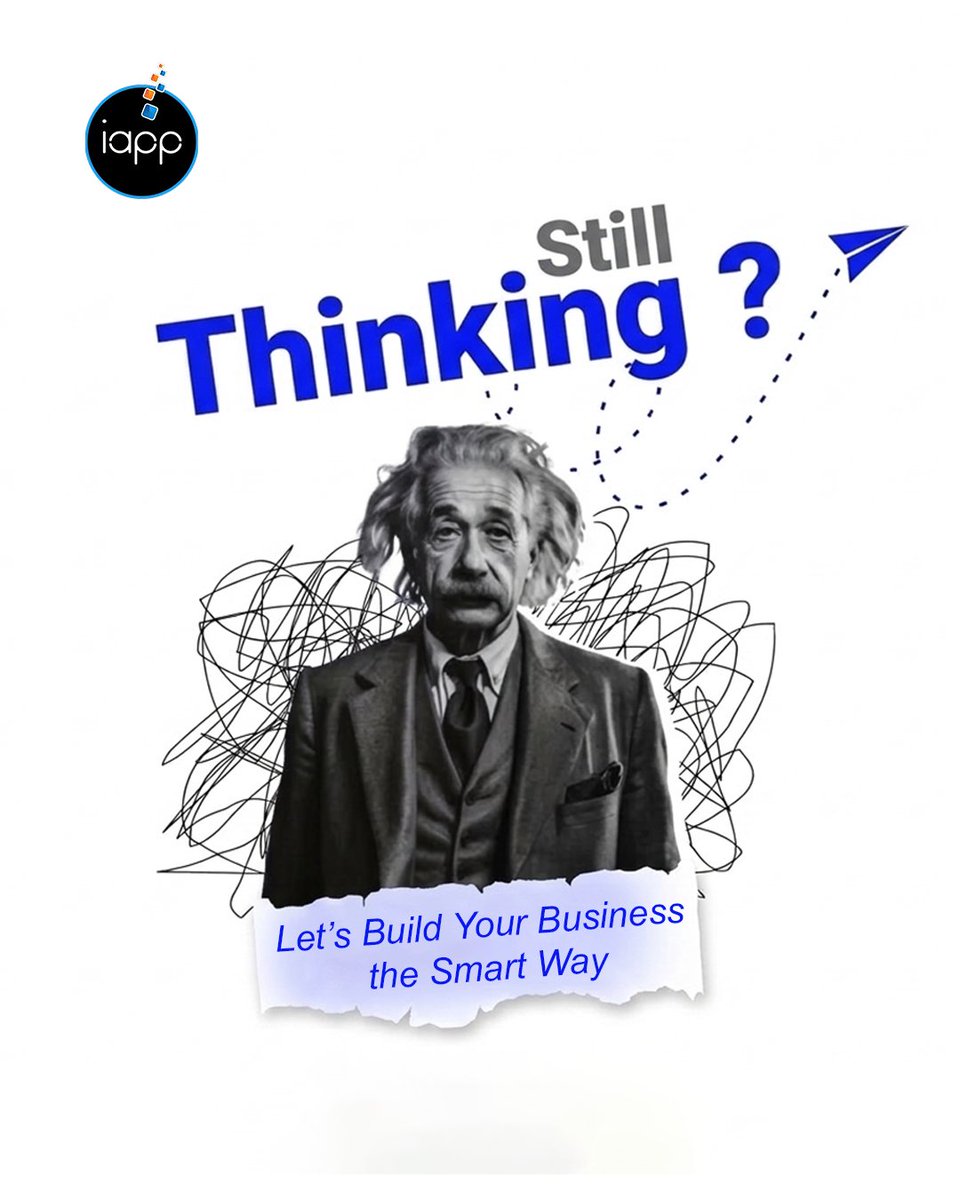 iAppTech_LLP's tweet photo. Still thinking? 🤔
Build smarter with AI-powered digital solutions. 
#AI #BusinessGrowth #DigitalTransformation #Innovation #TechSolutions #WebDevelopment #MobileAppDevelopment #iAppTechnologies https://t.co/8xIax0BDOg