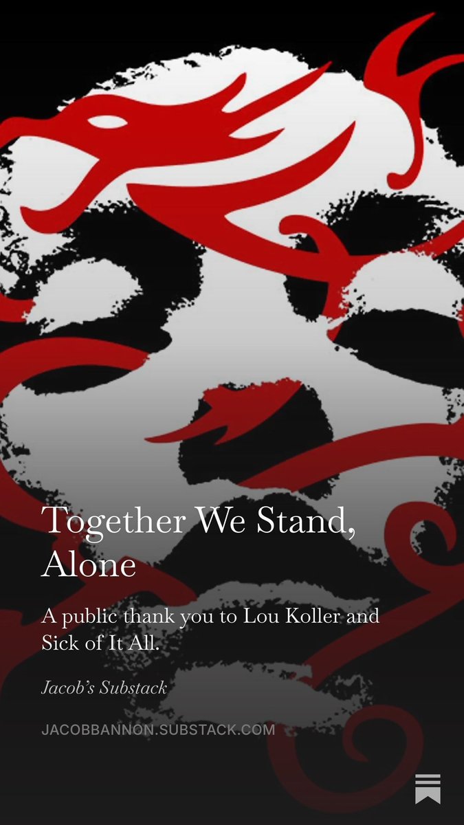 deathwishinc's tweet photo. https://t.co/Zm45IbayOl

My latest entry "Together We Stand, Alone" is available now.
If inclined, give it a read, thank you.

Out now;
'Hum of Hurt' &amp; 'Love Is Not Enough'

Music, Merch, Tours: https://t.co/eOkO33gzJZ https://t.co/ZwgJ1D5WxM